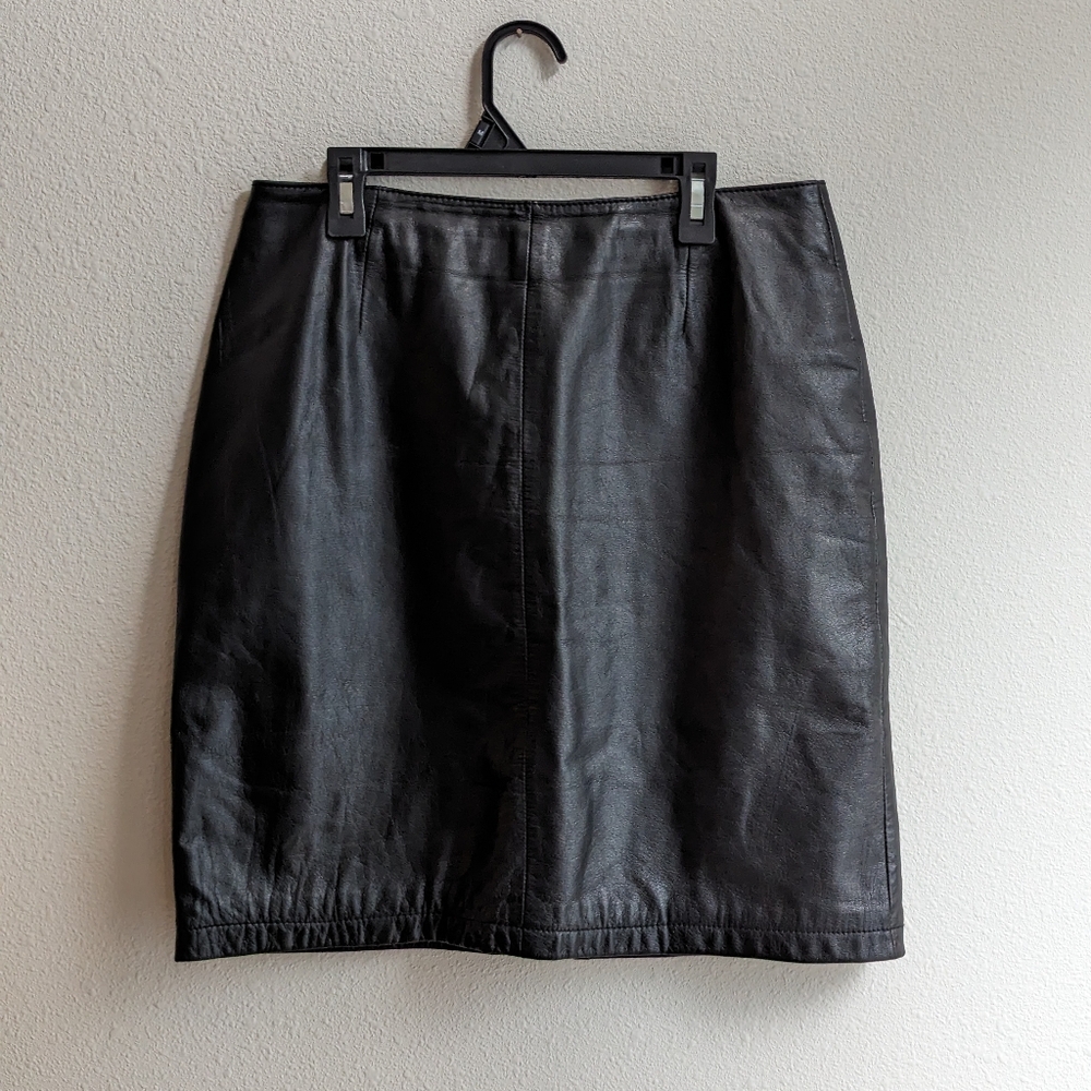 Wilsons Leather Black Skirt